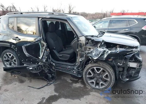 2018 Jeep Renegade Latitude 4X4 from USA, damaged, VIN ZACCJBBB2JPJ11162